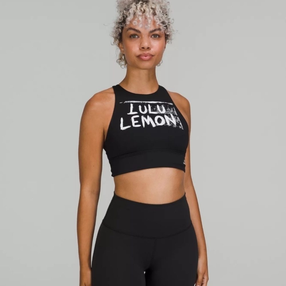 Lululemon Energy High-Neck Longline BraEd Curtis size 6